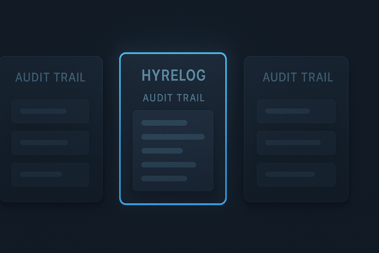 Build vs buy decision flowchart for audit trail services