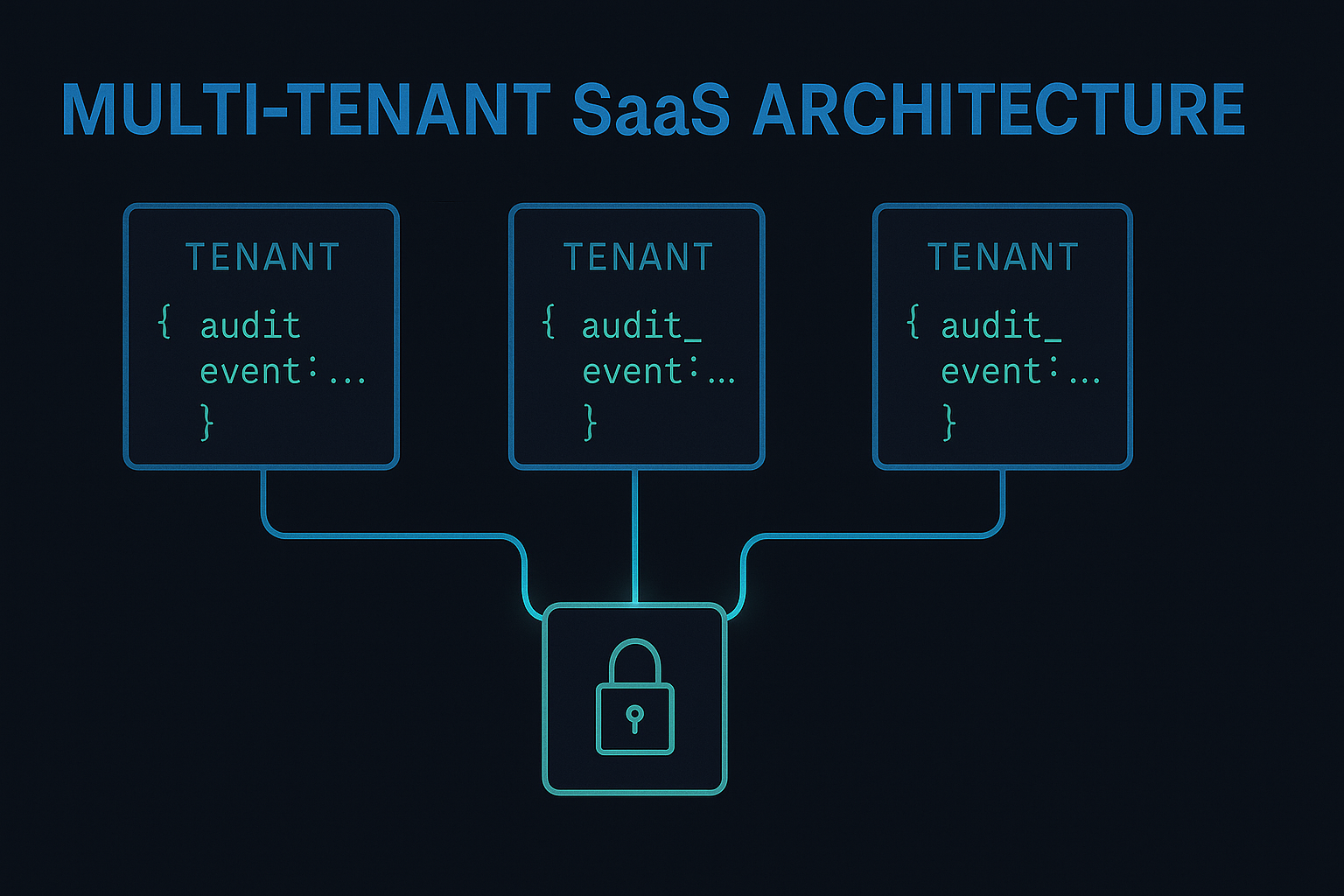 Designing Audit Trails for Multi Tenant SaaS Applications
